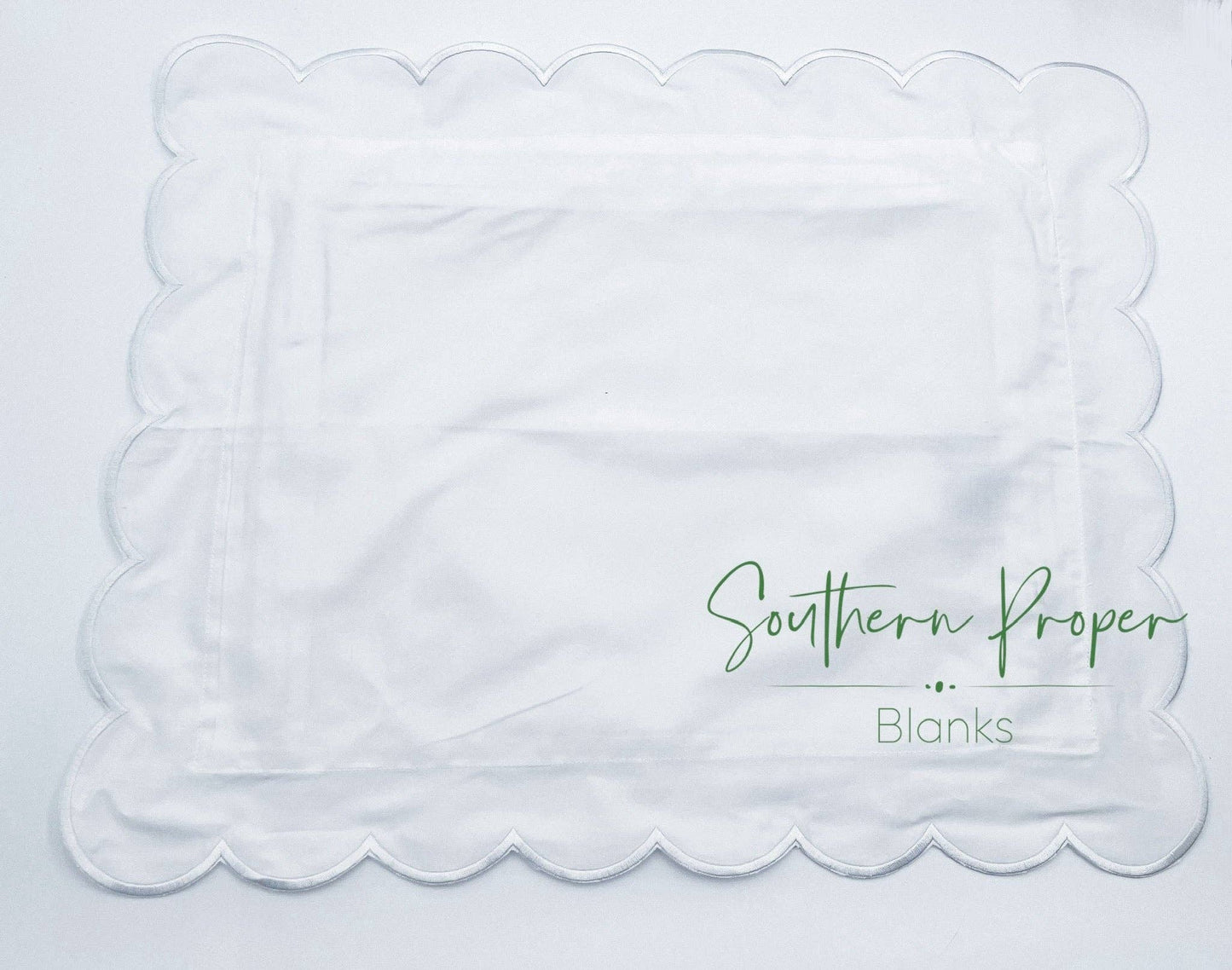 Personalized Pillow (Scalloped Edge)