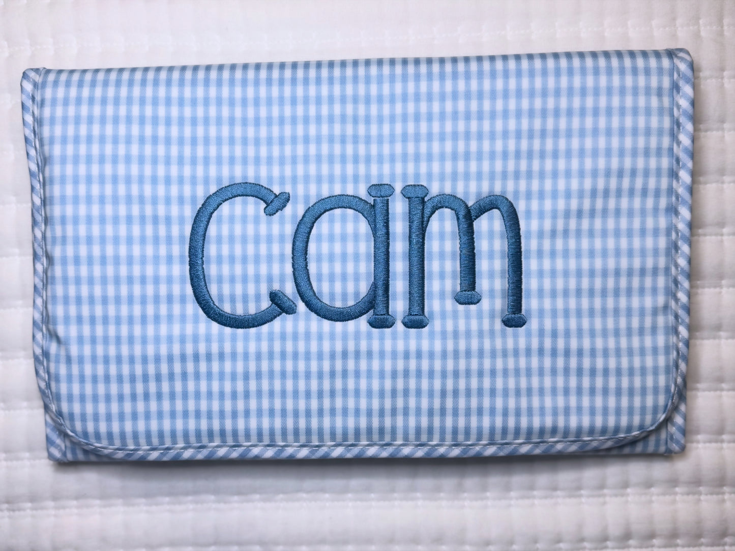 TRVL Game Changer Pad - Gingham Mist