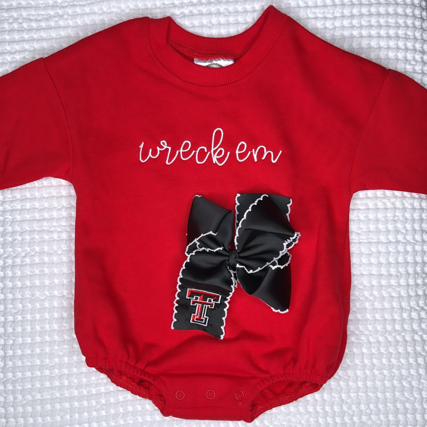 Texas Tech Bow (Black)