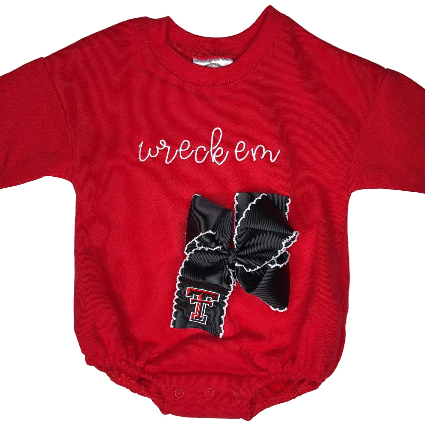 Wreck Em Sweatshirt Bubble