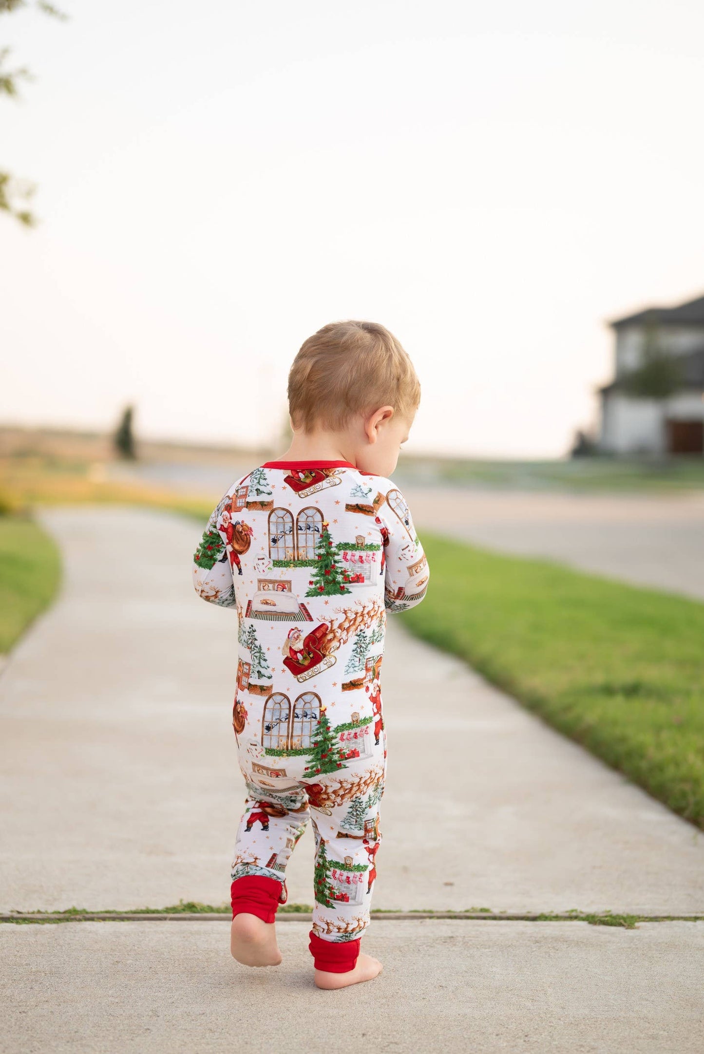 Night Before Christmas Convertible Footie
