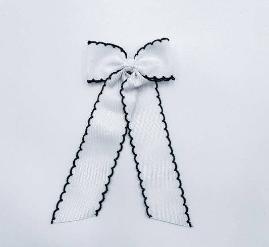 Bows - Med. Grosgrain Moonstitch