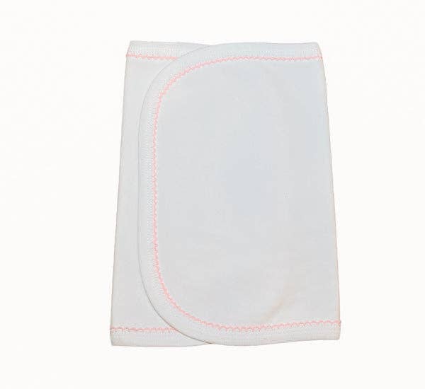 Burp Cloth - Picot Trim