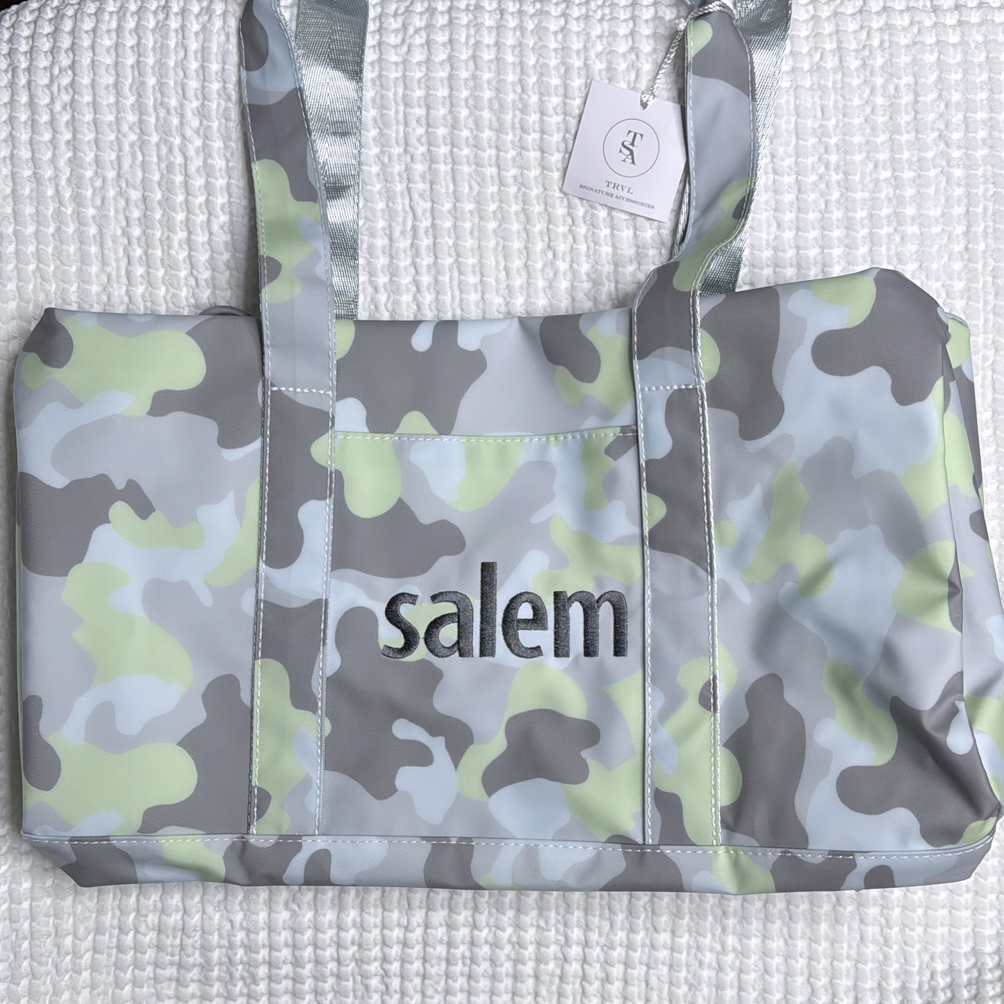 TRVL Duffle - Weekender (camo blue)