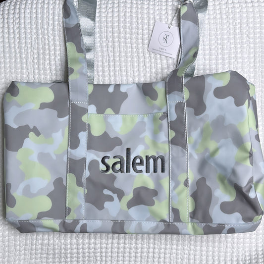 TRVL Duffle - Weekender (camo blue)