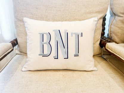 Personalized Pillow (Piping Edge)
