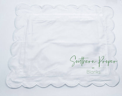Personalized Pillow (Scalloped Edge)