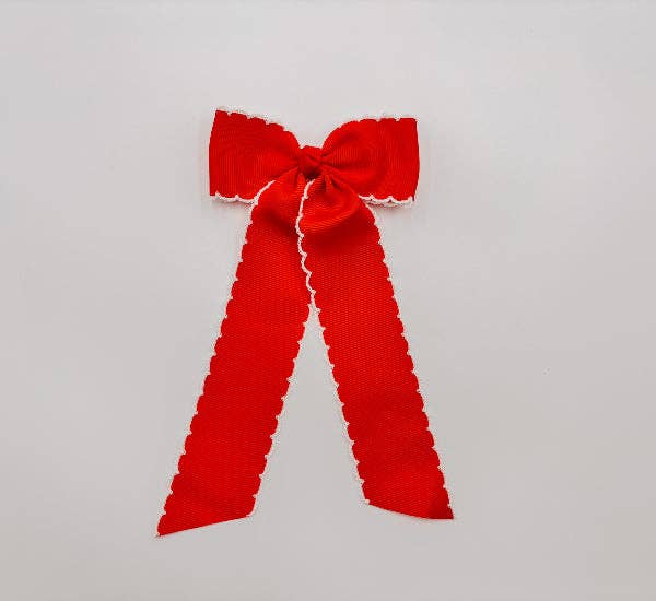 Bows - Med. Grosgrain Moonstitch