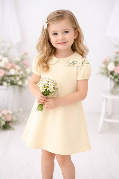 Dress - Scalloped SS