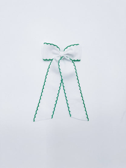 Bows - Med. Grosgrain Moonstitch