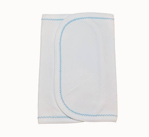 Burp Cloth - Picot Trim