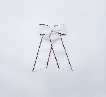 Bows - Med. Grosgrain Moonstitch