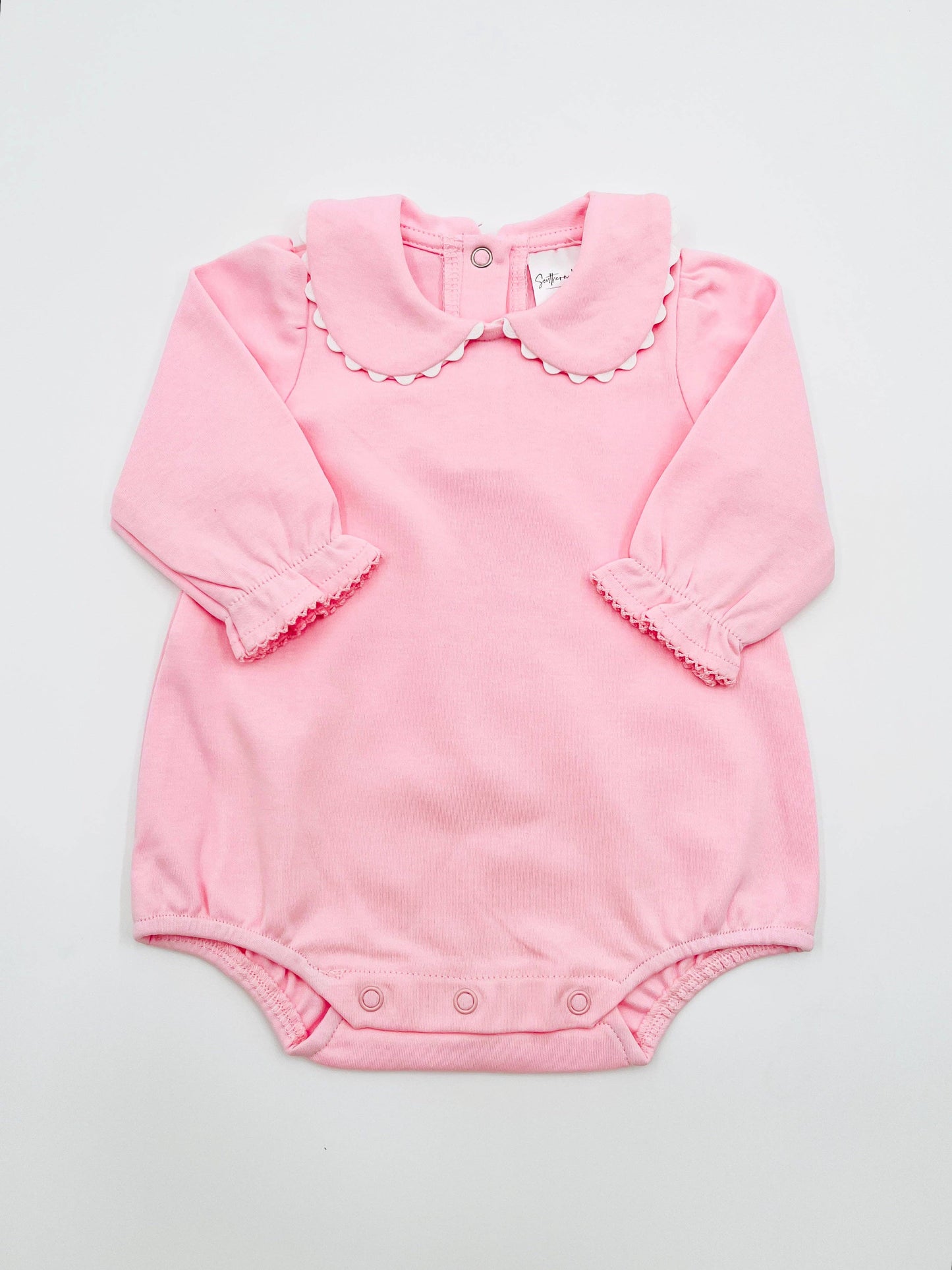Bubble - Scalloped Collared LS