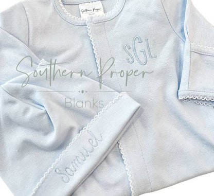 Footies - Picot Trim