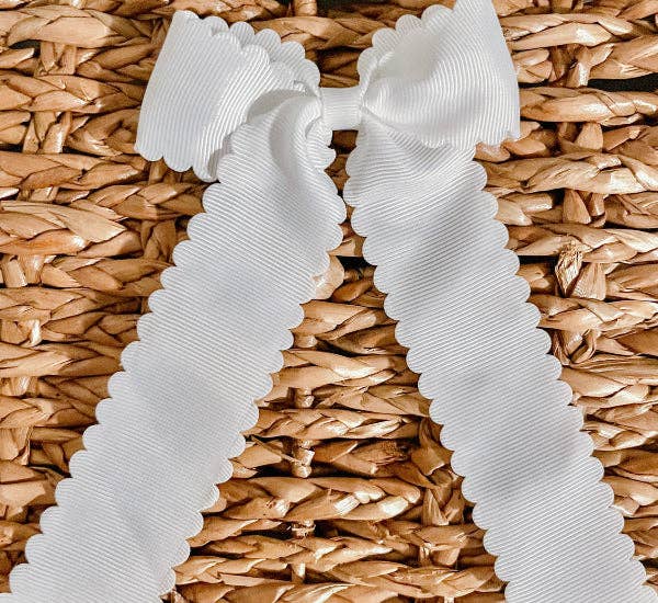 Bows - Med. Grosgrain Moonstitch