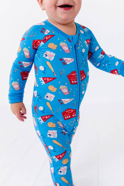 Scoreboard Baseball Convertible Footie