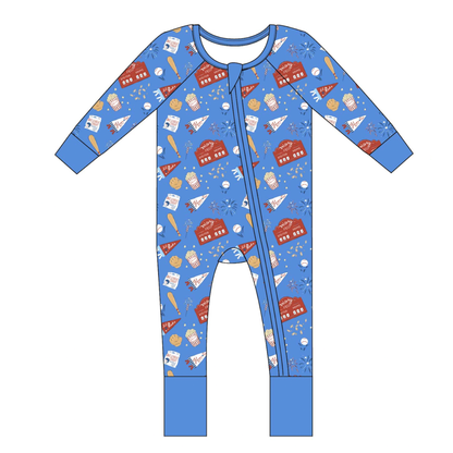 Scoreboard Baseball Convertible Footie