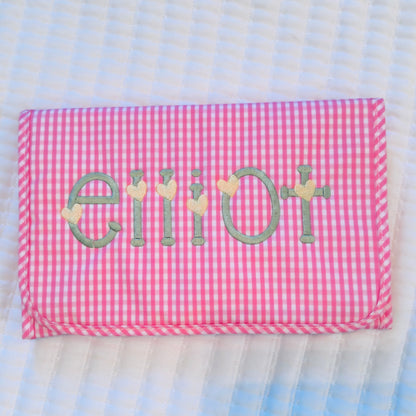 TRVL Game Changer Pad - Gingham Pink