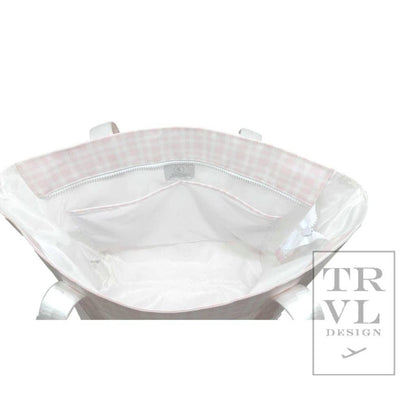 Jumbo Tote - X-large Tote Pimlico Plaid Pink