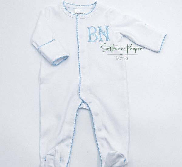 Footies - Picot Trim