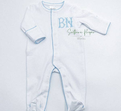 Footies - Picot Trim