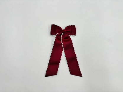 Bows - Med. Grosgrain Moonstitch