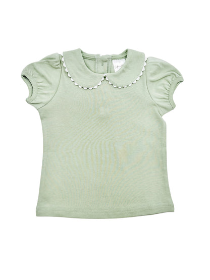 Girls Short Sleeve Smock Tee