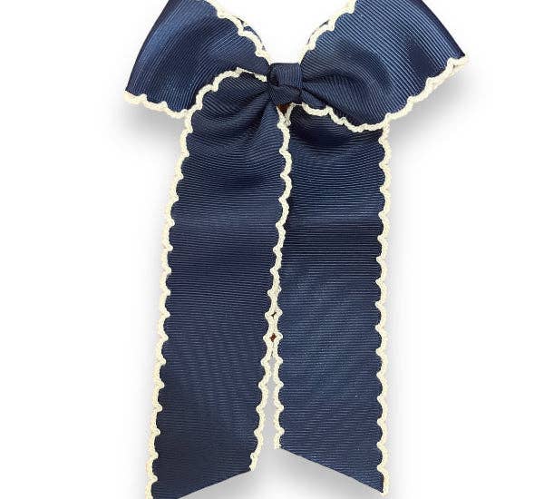 Bows - Med. Grosgrain Moonstitch
