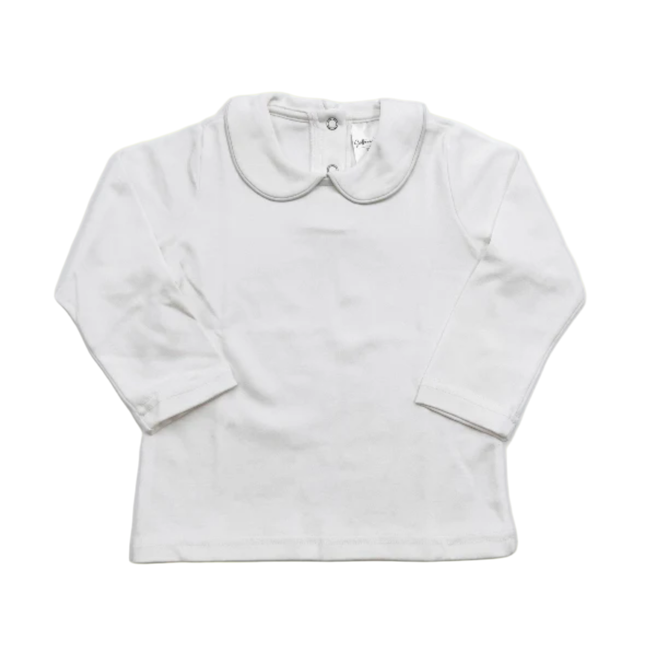 Boys Long Sleeve Piping Collared Shirt