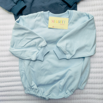 Sweatshirt Bubble Romper