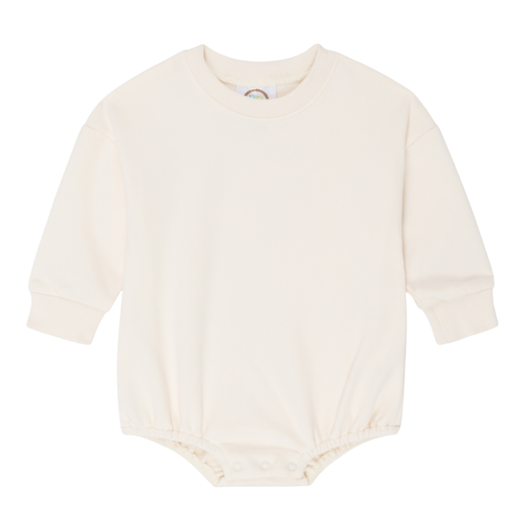 Custom Sweatshirt Bubble Romper