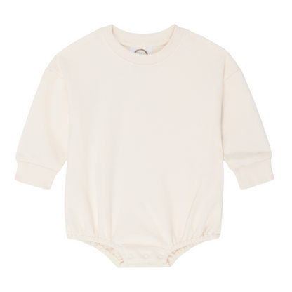 Custom Sweatshirt Bubble Romper
