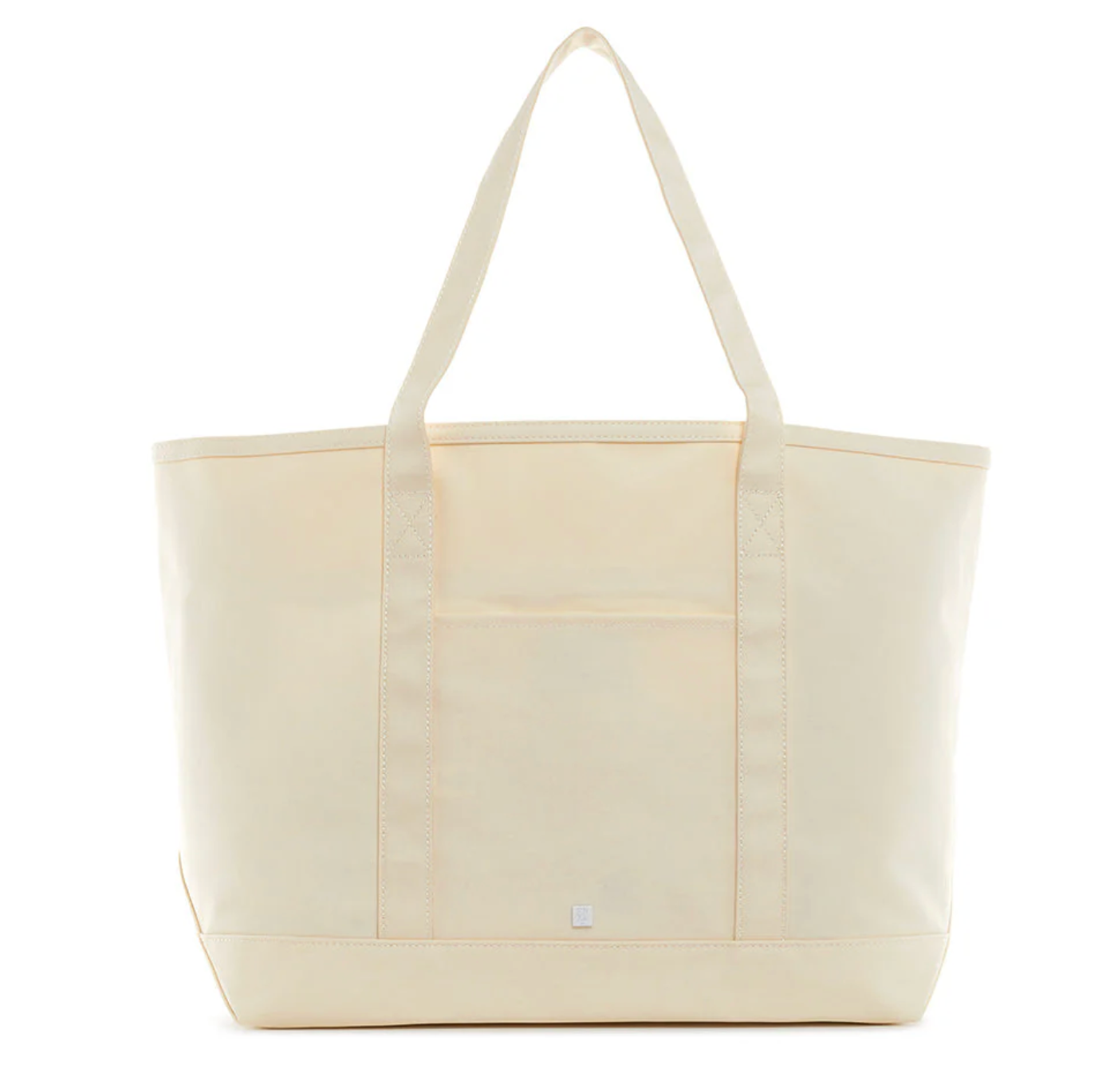 TRVL MAXI TOTE - COATED CANVAS Large NATURAL