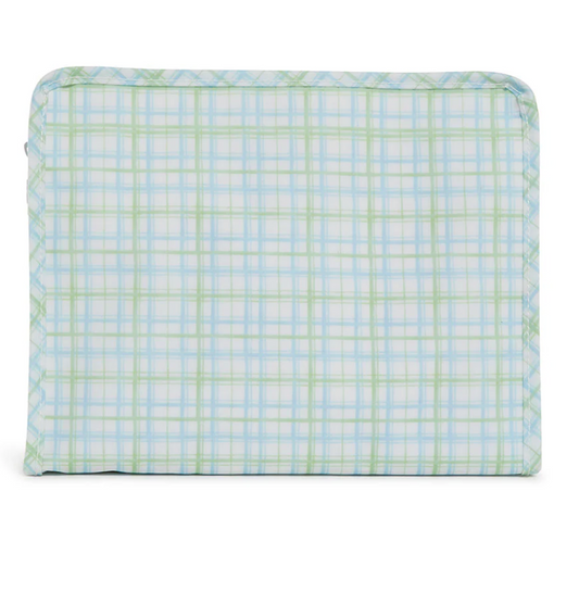 Large Roadie - Classic Plaid Green