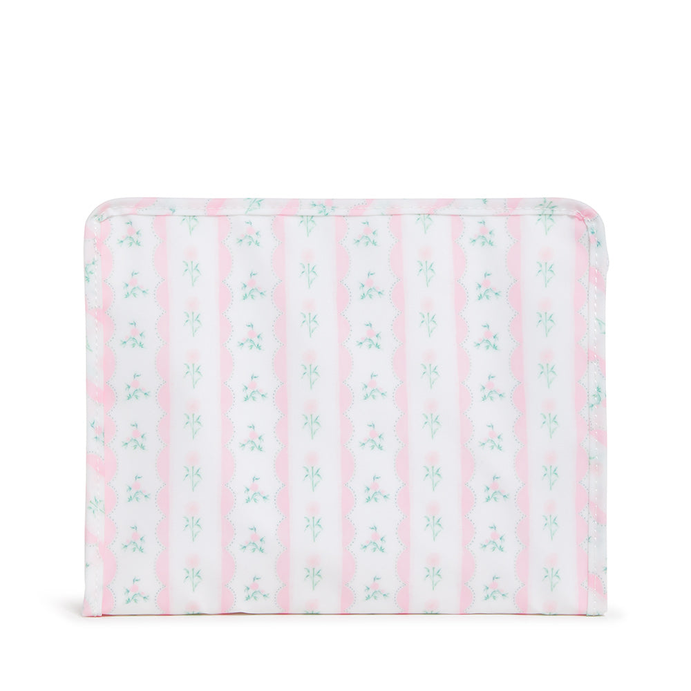 Roadie Large - Ribbon Floral Pink