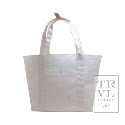 Jumbo Tote - X-large Tote Pimlico Plaid Pink