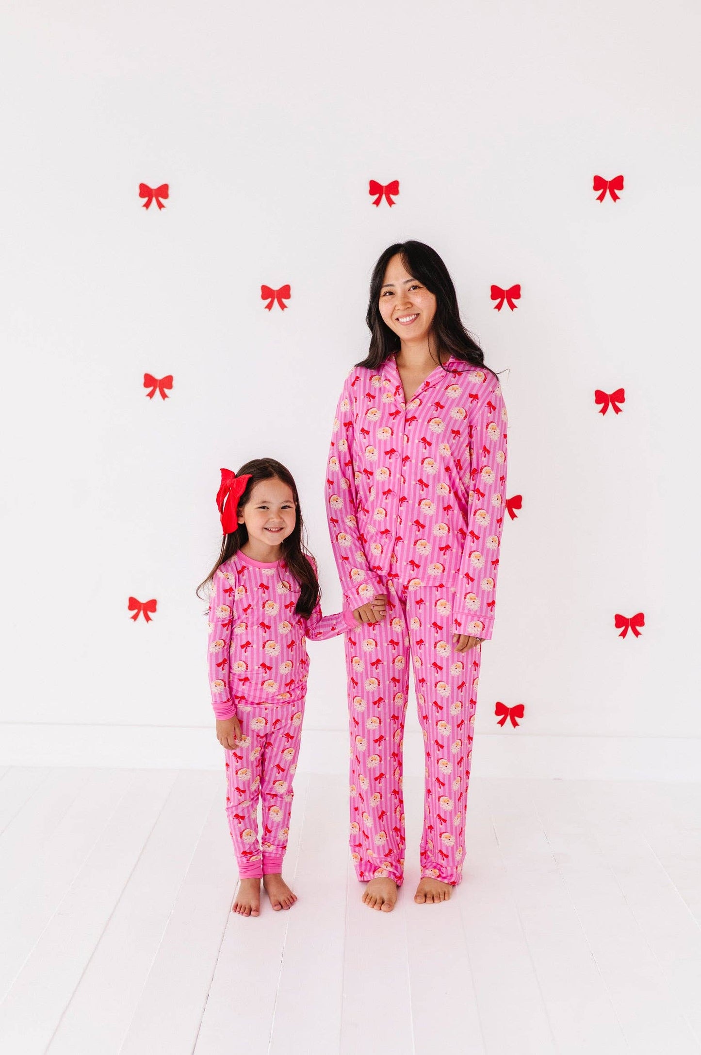 Santa Soirée Kids Bamboo Pajamas