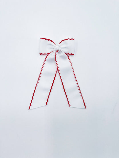 Bows - Med. Grosgrain Moonstitch