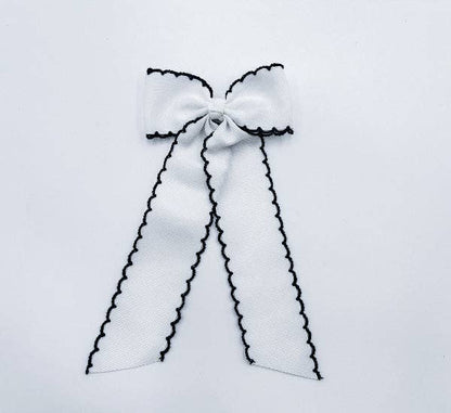 Bows - Med. Grosgrain Moonstitch