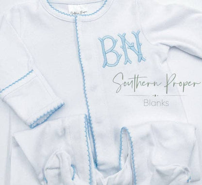 Footies - Picot Trim