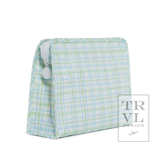 Roadie Large - Classic Plaid Green
