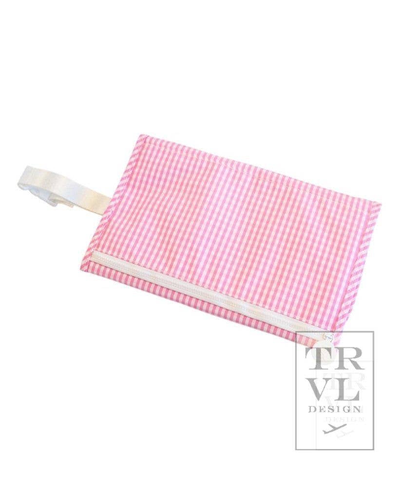 TRVL Game Changer Pad - Gingham Pink