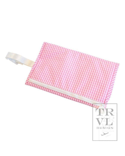 TRVL Game Changer Pad - Gingham Pink