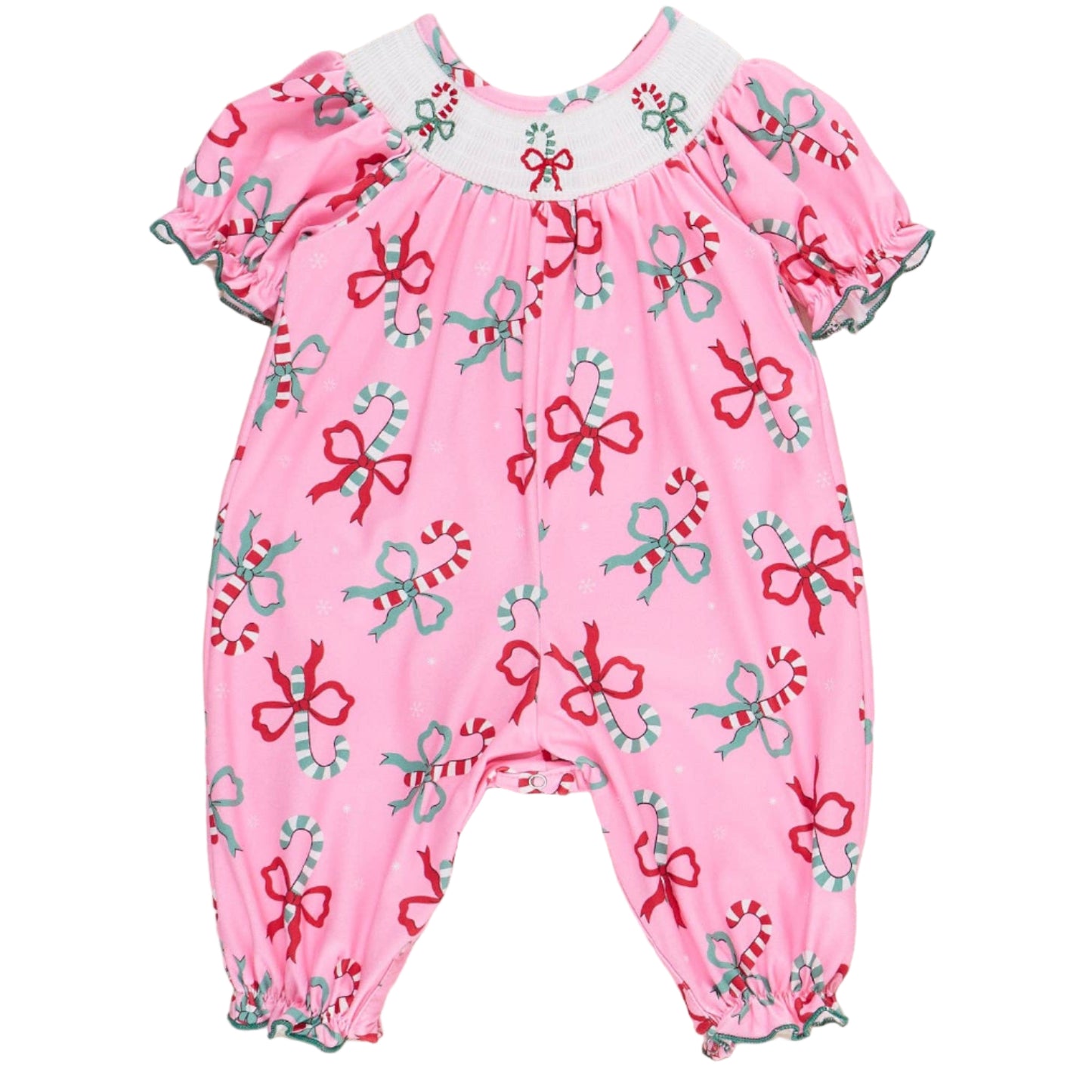Christmas Sweet Tooth Smocked Romper