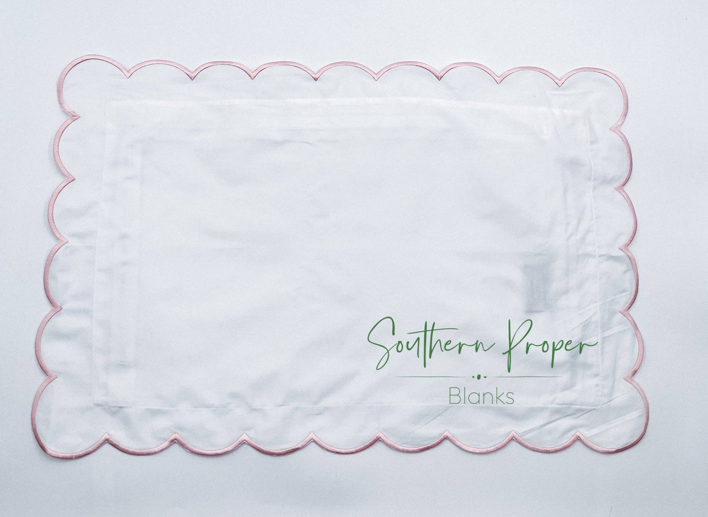 Personalized Pillow (Scalloped Edge)