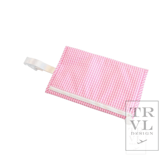 TRVL Game Changer Pad - Gingham Pink